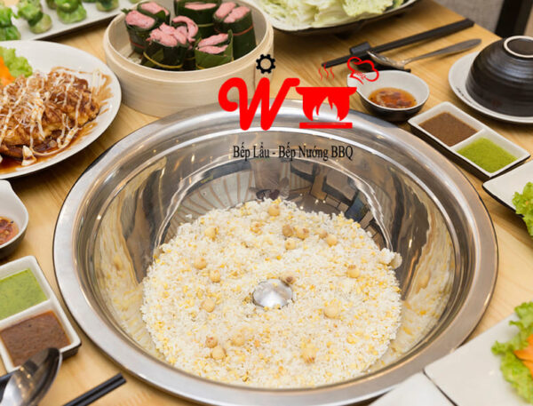 Bếp lẩu hơi gia đình, nồi lẩu tỳ hưu, lẩu hơi nước, sauna, hấp cách thủy rẻ - Ảnh 11