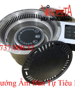 Alternative view of Bếp nướng tự tiêu, Lò nướng bbq âm bàn bằng điện tự tiêu khói mùi giá rẻ