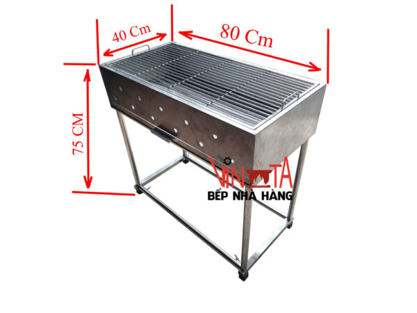 Bếp nướng sân vườn, lò nướng vỉa hè gia đình, cắm trại, picnic giá rẻ - Ảnh 3