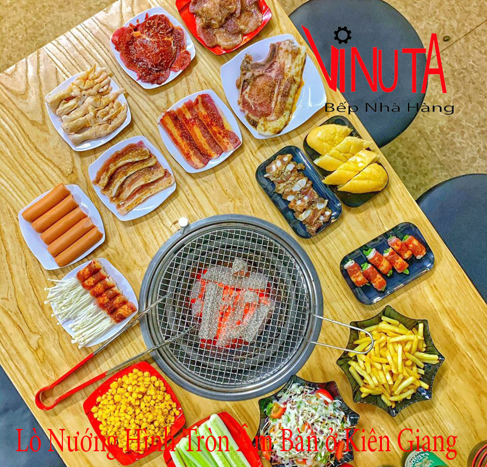 lò nướng hình tròn âm bàn ở kiên giang