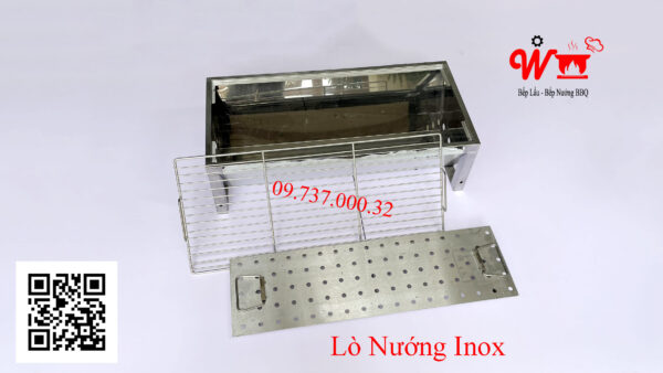 Bếp nướng inox sân vườn, gia đình, picnic, homestay - Ảnh 9