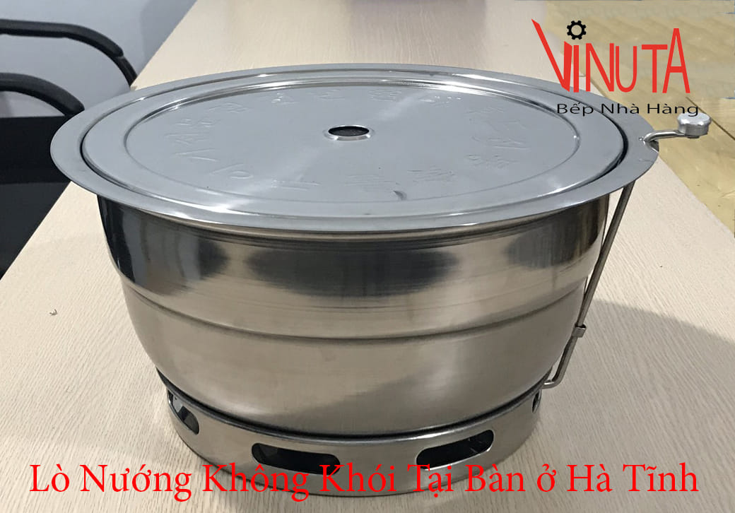 Lò nướng không khói tại bàn ở Hà Tĩnh