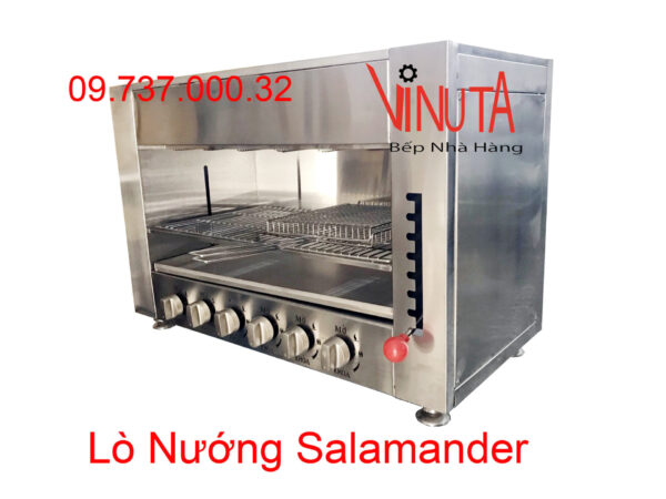 lò nướng salamander 6 họng gas | bếp nướng thịt, hải sản bằng gas uy tín, giá rẻ - Ảnh 6