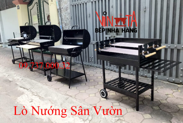 Bếp nướng sân vườn, lò nướng vỉa hè gia đình, cắm trại, picnic giá rẻ