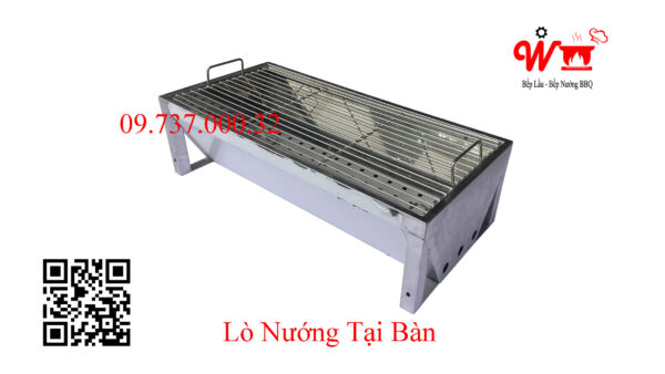 Bếp nướng inox sân vườn, gia đình, picnic, homestay - Ảnh 10
