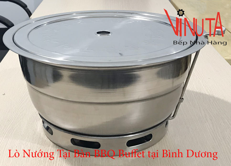 lò nướng tại bàn bbq buffet tại bình dương
