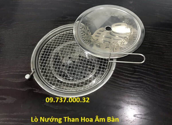 Bếp nướng âm bàn hút dương, Bếp nướng BBQ âm bàn không khói - Ảnh 3