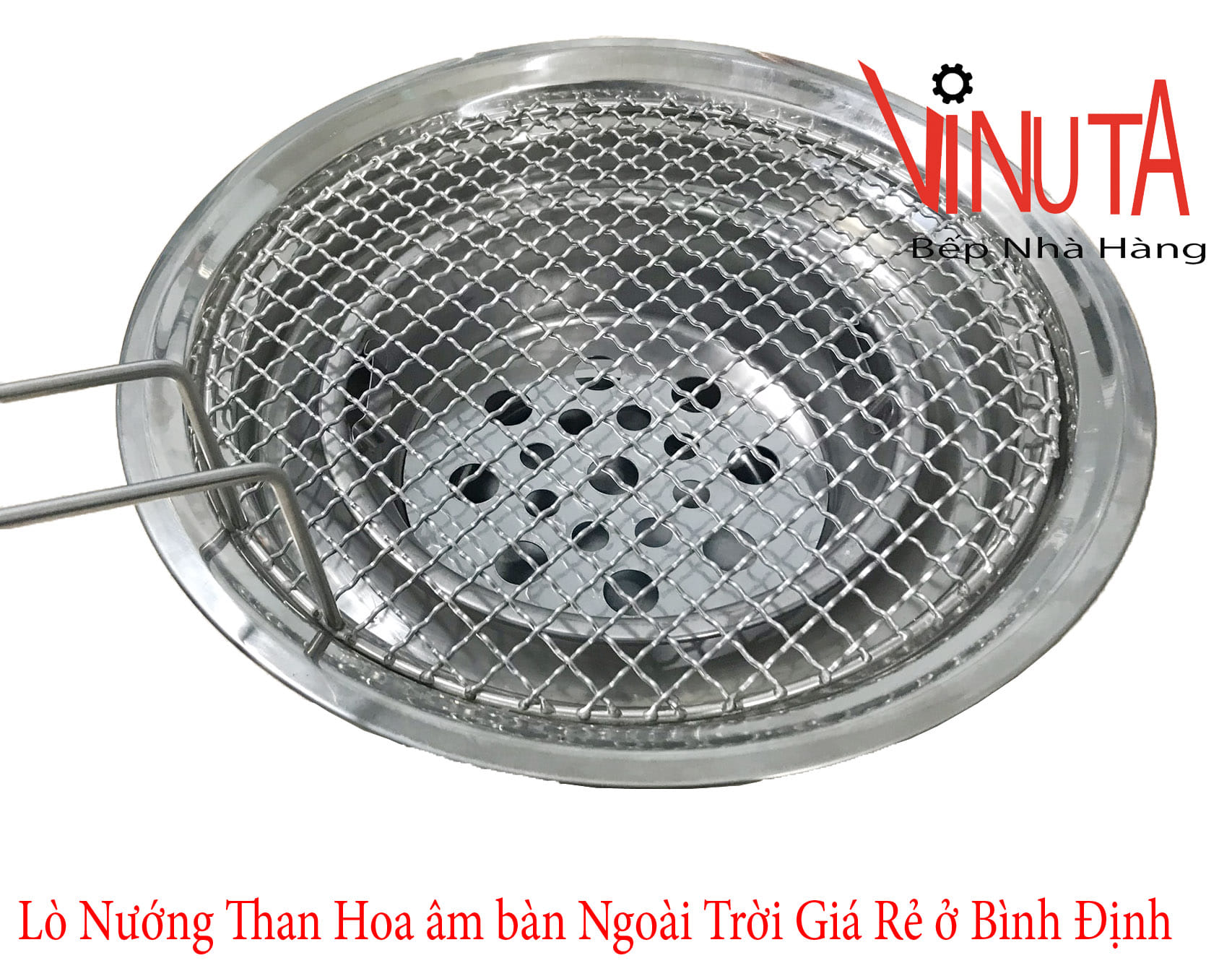 lò nướng than hoa âm bàn ngoài trời giá rẻ ở bình định