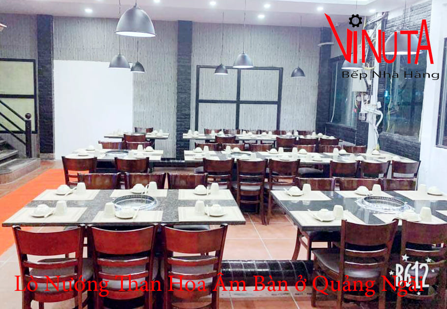 lò nướng than hoa âm bàn ở quảng ngãi