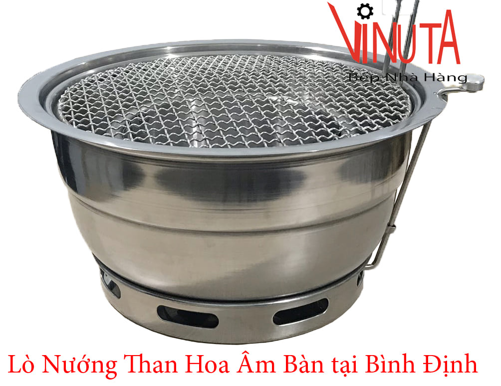 lò nướng than hoa âm bàn tại bình định