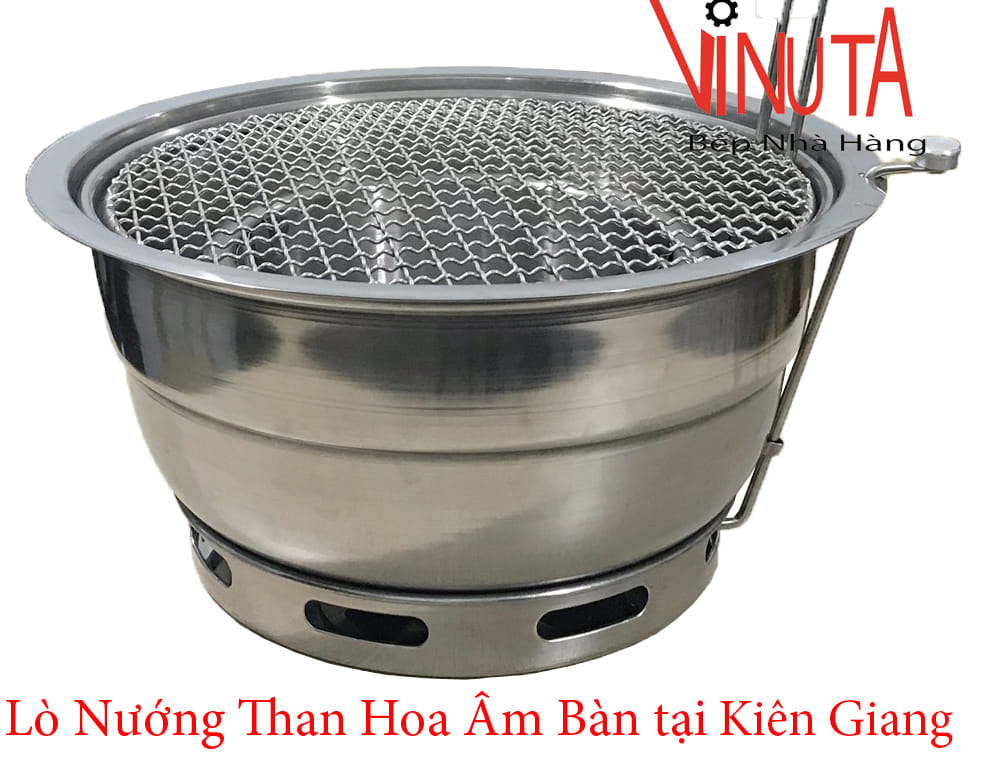 lò nướng than hoa âm bàn tại kiên giang