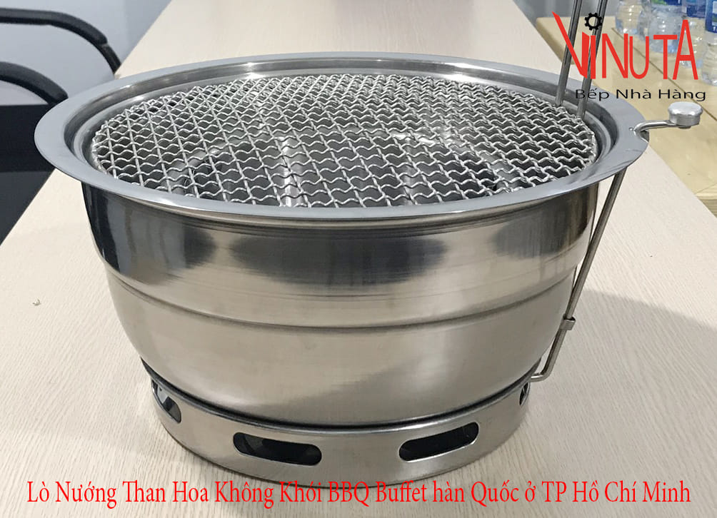 lò nướng than hoa không khói bbq buffet