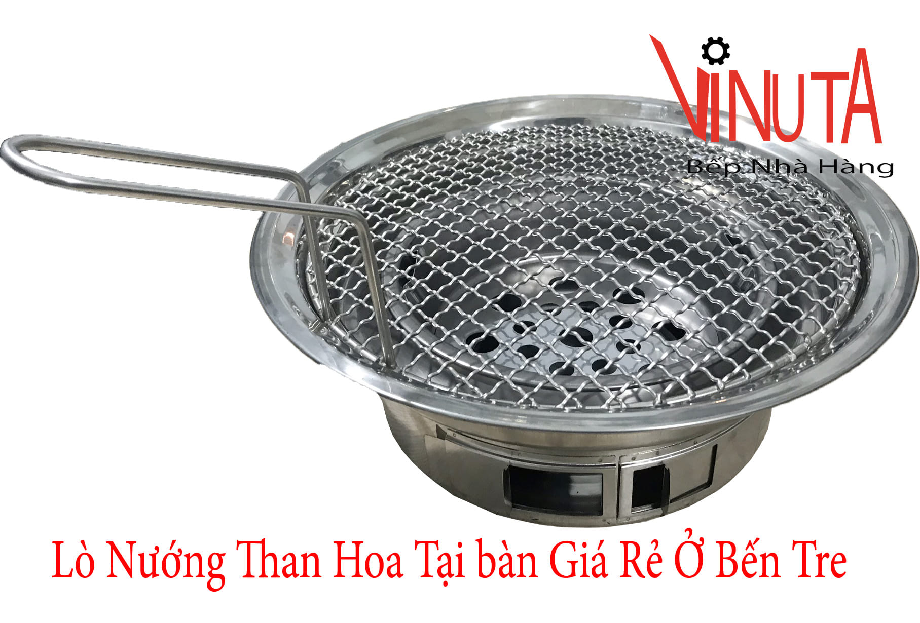 lò nướng than hoa tại bàn giá rẻ ở bến tre
