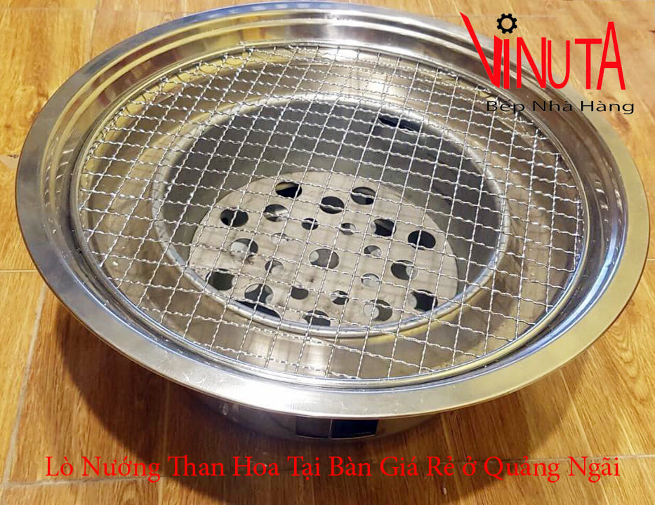 lò nướng than hoa tại bàn giá rẻ ở quảng ngãi