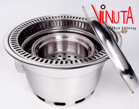 lò nướng than hoa tại bàn ở khánh hòa