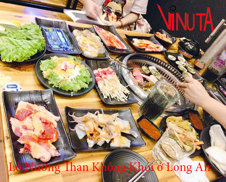 lò nướng than không khói ở long an