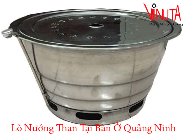 lò nướng than tại bàn ở quảng ninh