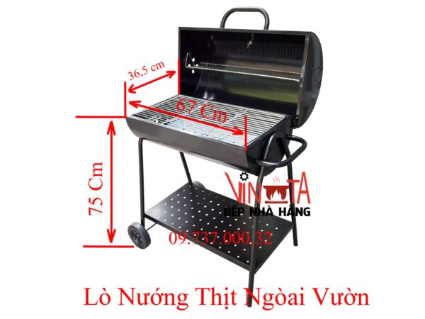 Bếp nướng sân vườn, lò nướng vỉa hè gia đình, cắm trại, picnic giá rẻ - Ảnh 14