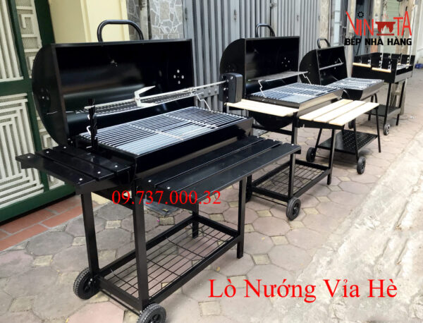 Bếp nướng sân vườn, lò nướng vỉa hè gia đình, cắm trại, picnic giá rẻ - Ảnh 19