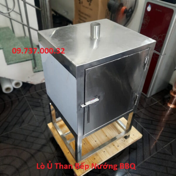 Lò ủ than bếp nướng BBQ, lò ủ than hoa không khói, tủ mồi, giữ nhiệt than