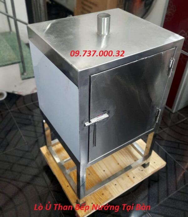 Lò ủ than bbq không khói dành cho nhà hàng nướng BBQ âm bàn, tại bàn - Ảnh 6