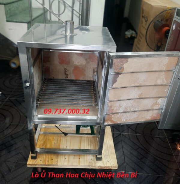 Lò ủ than bbq không khói dành cho nhà hàng nướng BBQ âm bàn, tại bàn - Ảnh 7