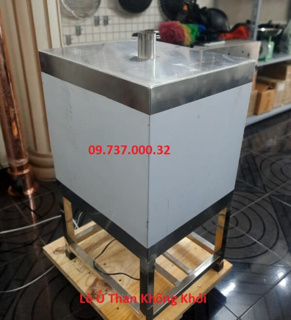 Lò ủ than BBQ, lò ủ than bếp nướng âm bàn, bếp nướng BBQ nhà hàng - Ảnh 8