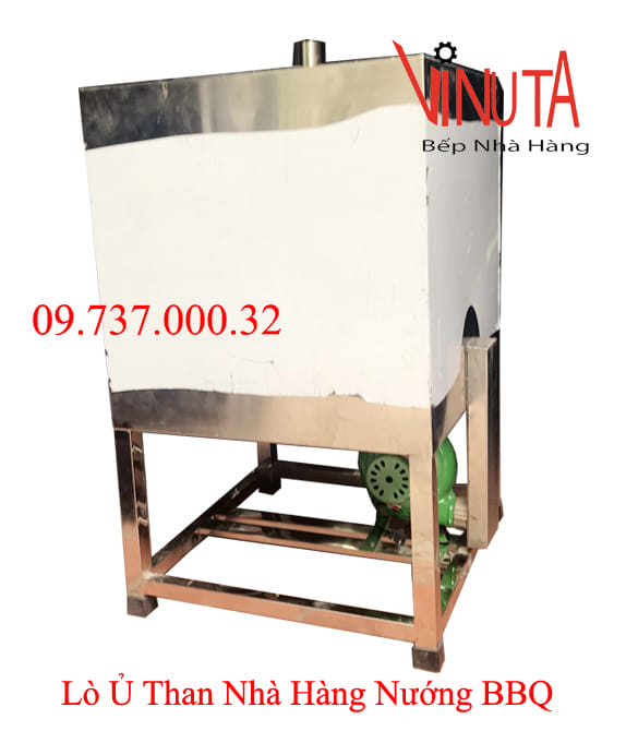 lò ủ than nhà hàng nướng bbq