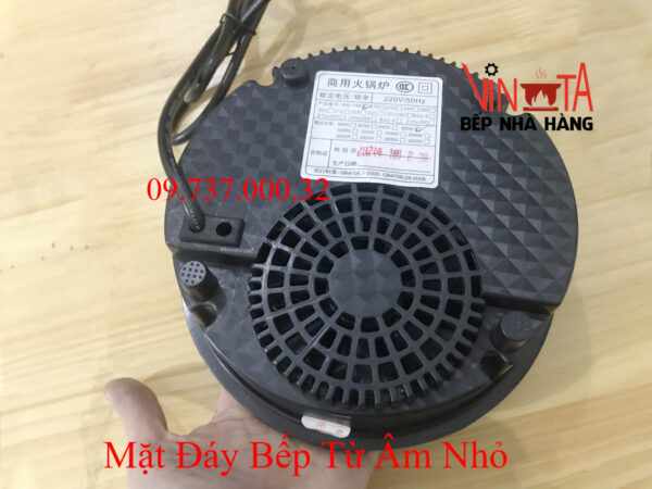 Bếp từ đơn nhỏ nhất, bếp điện từ âm bàn ăn lẩu 1 người, công suất 800w giá rẻ - Ảnh 11