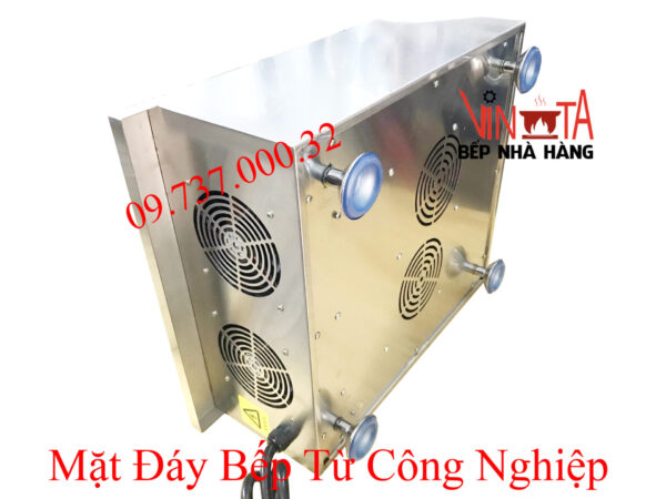 Bếp từ công nghiệp, bếp điện từ đơn mặt lõm dùng chảo công nghiệp 5500w - Ảnh 13