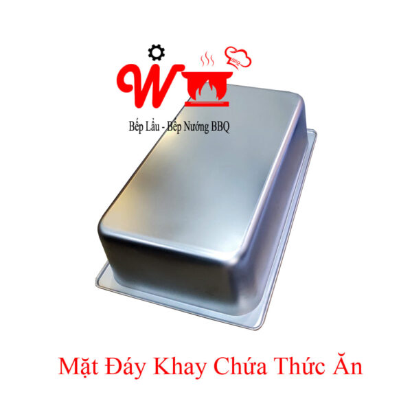 Tủ giữ nóng thức ăn inox, Bàn hâm nóng giữ nhiệt thức ăn 3,4,5.6... ngăn - Ảnh 13