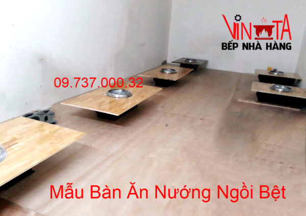 Chân bàn ăn ngồi bệt kiểu hàn quốc, chân bàn ăn lẩu nướng thấp giá rẻ - Ảnh 12