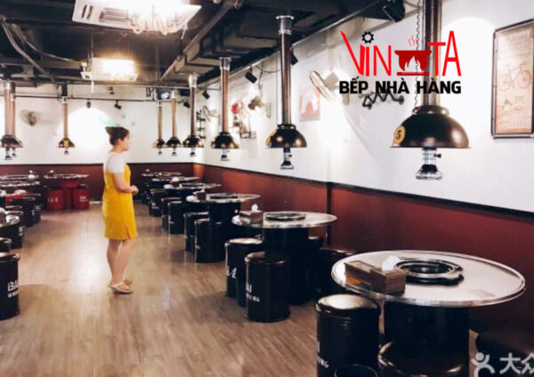 Bàn thùng phi, bộ bàn ghế làm bằng thùng phuy giá rẻ, chất lượng - Ảnh 22