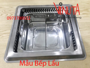 mẫu bếp lẩu nhà hàng | các mẫu bếp lẩu phổ biến dùng trong các nhà hàng