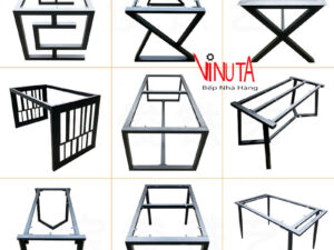Mua| Mẫu chân bàn ăn bằng sắt hộp dùng cho nhà hàng, quán ăn uy tín chất lượng