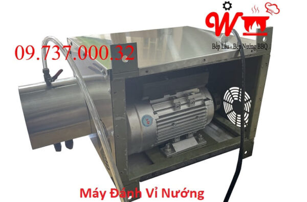Máy rửa vỉ nướng inox, máy chà vỉ, máy vệ sinh vỉ nướng bán tự động - Ảnh 5