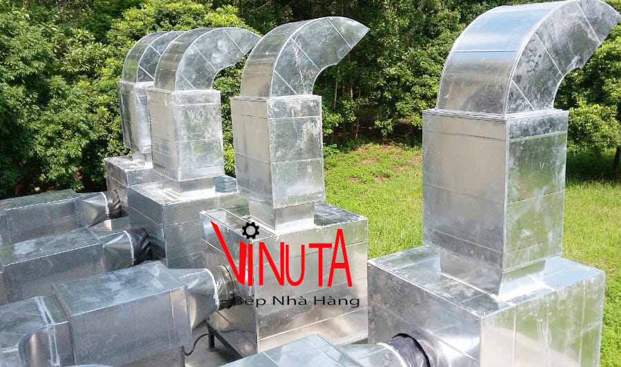 máy hút khói bếp lẩu nướng than hoa nhà hàng