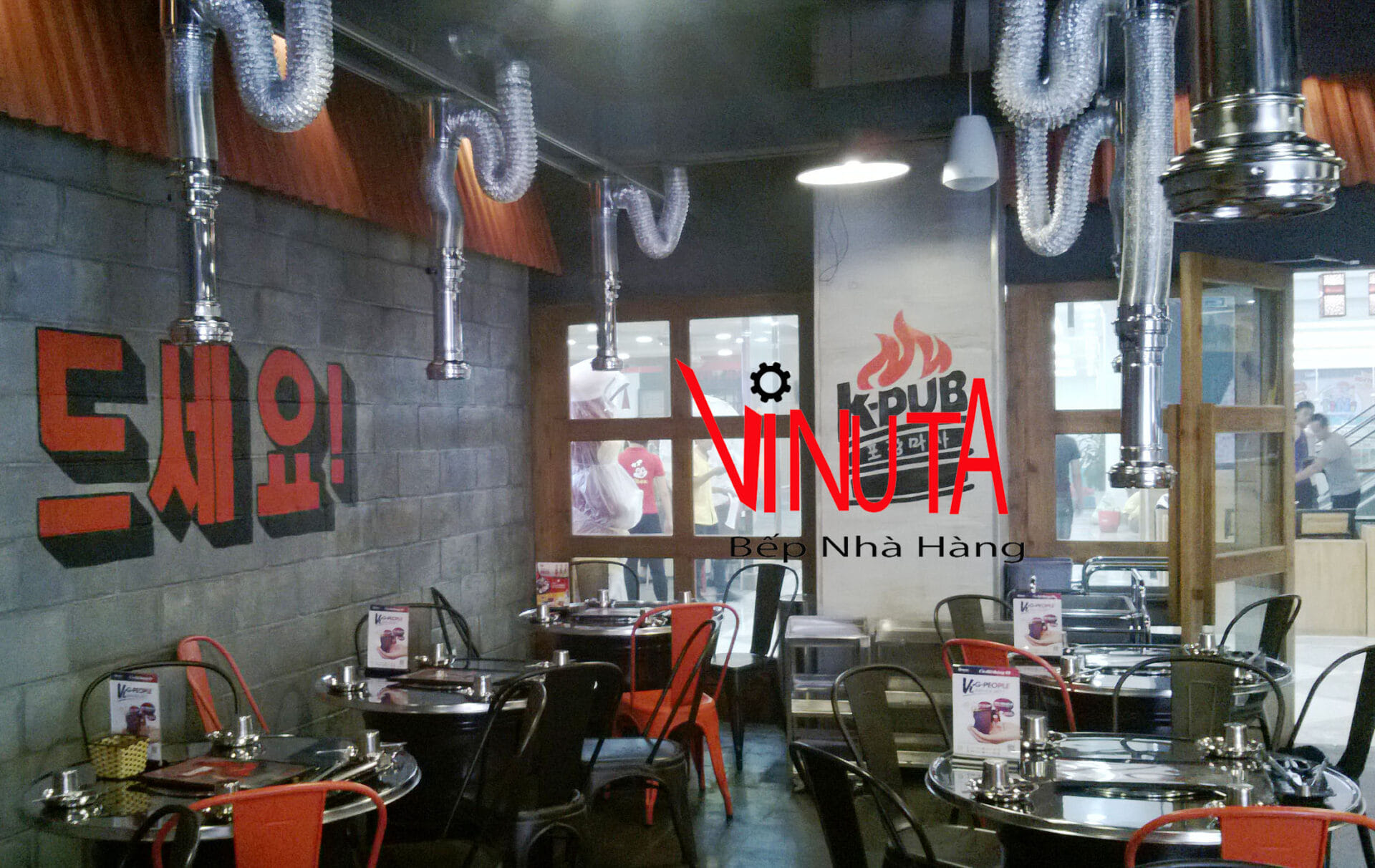 máy hút khói bếp nướng than hoa không khói hàn quốc bbq
