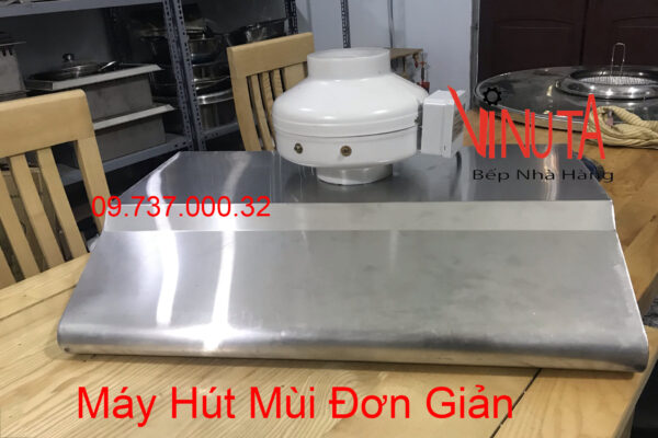 tum hút mùi inox 201, chụp hút khói mùi bếp nấu giá đình, máy hút mùi bếp treo tường, âm tủ - Ảnh 7