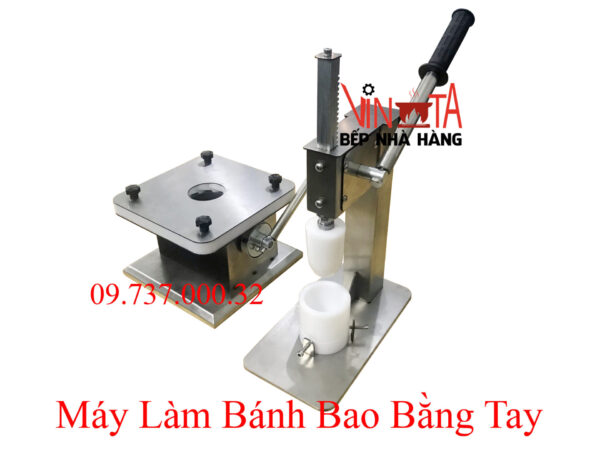 máy làm bánh bao mini thủ công, bằng tay, gia đình chất liệu inox giá rẻ - Ảnh 3