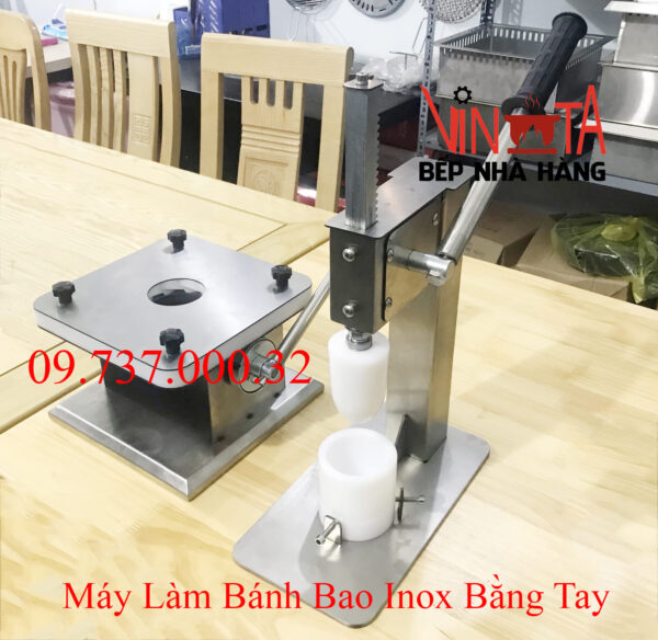 máy làm bánh bao mini thủ công, bằng tay, gia đình chất liệu inox giá rẻ - Ảnh 6