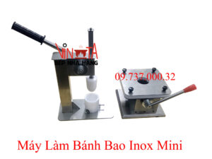 máy làm bánh bao mini thủ công, bằng tay, gia đình chất liệu inox giá rẻ