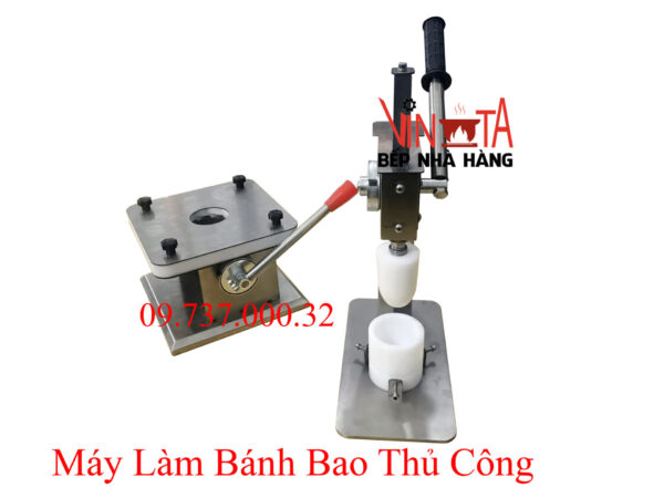 máy làm bánh bao mini thủ công, bằng tay, gia đình chất liệu inox giá rẻ - Ảnh 9