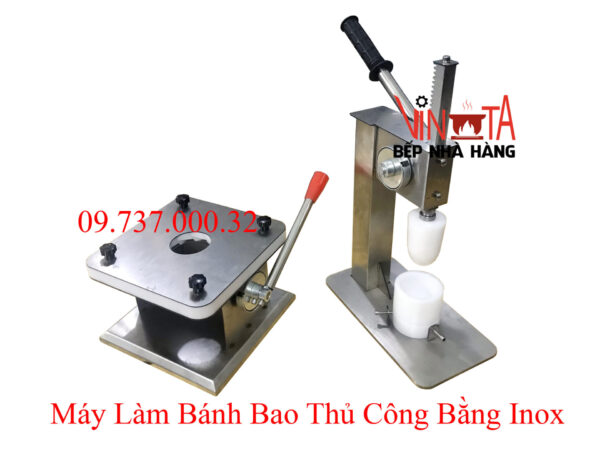 máy làm bánh bao mini thủ công, bằng tay, gia đình chất liệu inox giá rẻ - Ảnh 10