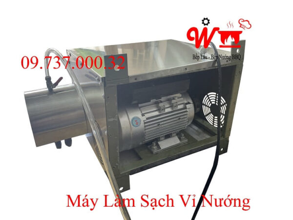 Máy vệ sinh vỉ nướng bbq, máy đánh vỉ, máy chà vỉ, máy rửa vỉ nướng - Ảnh 4