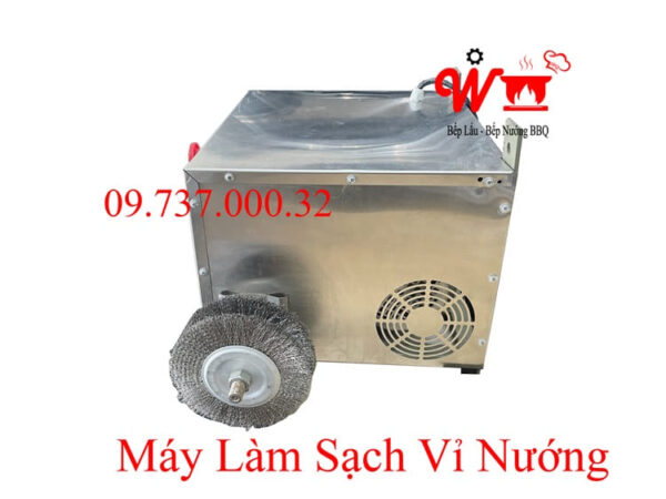 Máy chà vỉ nướng, máy sệ sinh, máy đánh vỉ, máy cọ vỉ nướng tự động - Ảnh 6