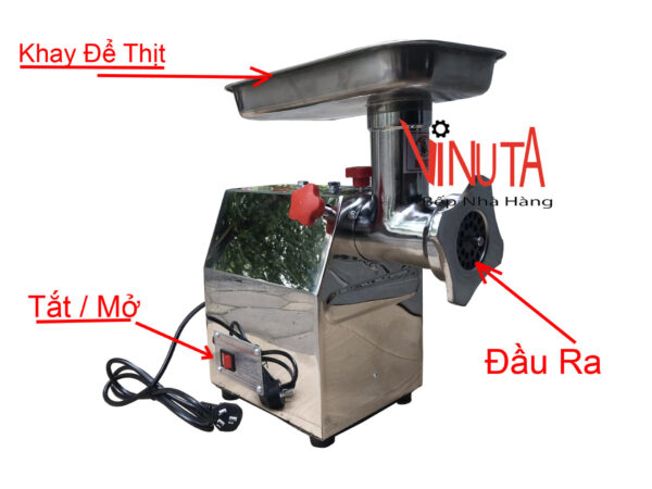 máy xay thịt | máy xay thịt inox 304, máy say thịt lợn,cá bằng điện giá rẻ, uy tín, chất lượng - Ảnh 3