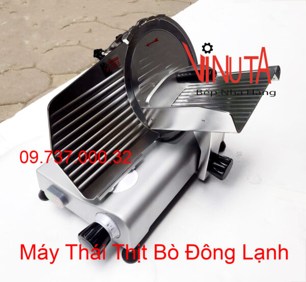 máy thái thịt đông lạnh | máy cắt thịt bò, heo ( lợn ) ăn lẩu - nướng giá rẻ, uy tín. - Ảnh 10