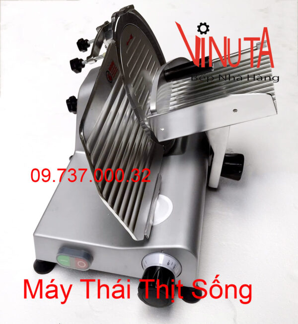 máy thái thịt đông lạnh | máy cắt thịt bò, heo ( lợn ) ăn lẩu - nướng giá rẻ, uy tín. - Ảnh 3