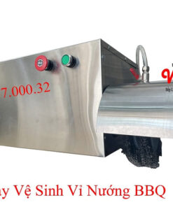 Máy vệ sinh vỉ nướng bbq, máy đánh vỉ, máy chà vỉ, máy rửa vỉ nướng